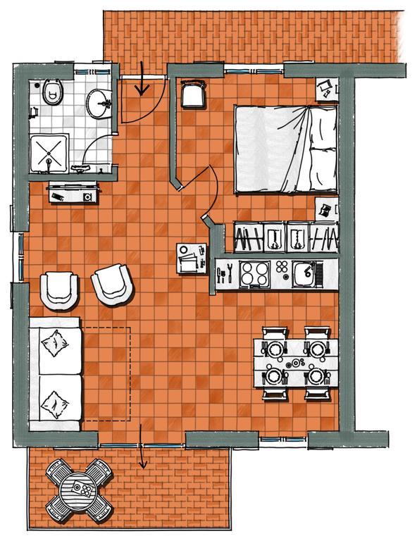 Apartament Casa Paola Vesta Zewnętrze zdjęcie
